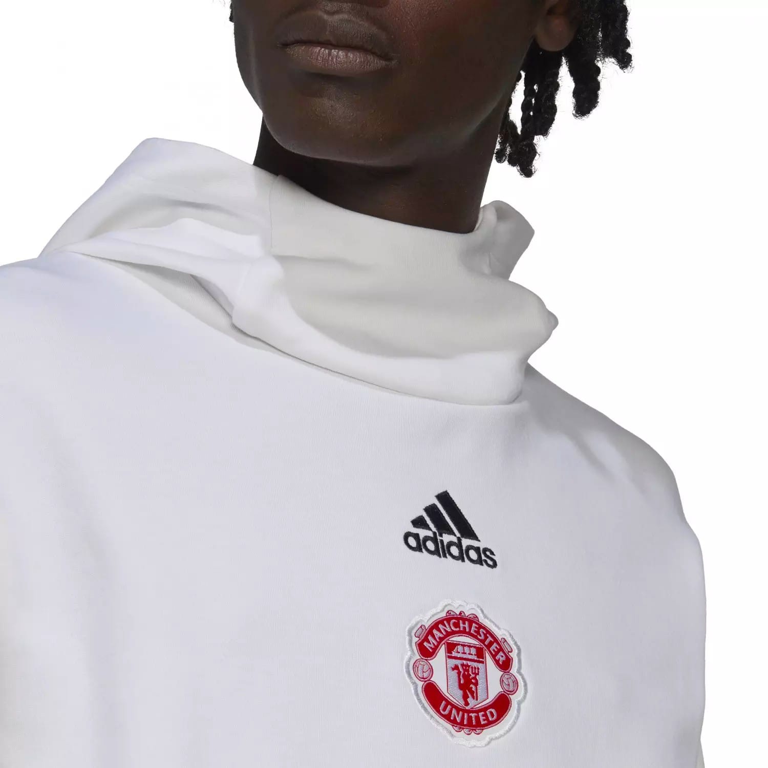 Manchester United casual Travel hooded presentation tracksuit 2022/23 - Adidas